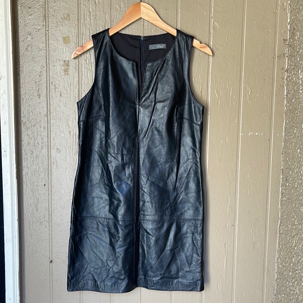R & O leather dress